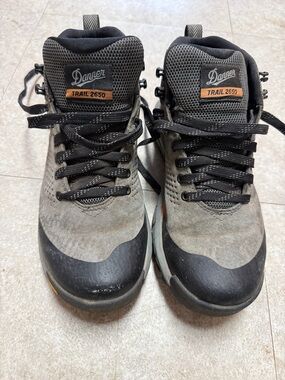 Danner Gray and Black Trail 2650 Hiking Boots